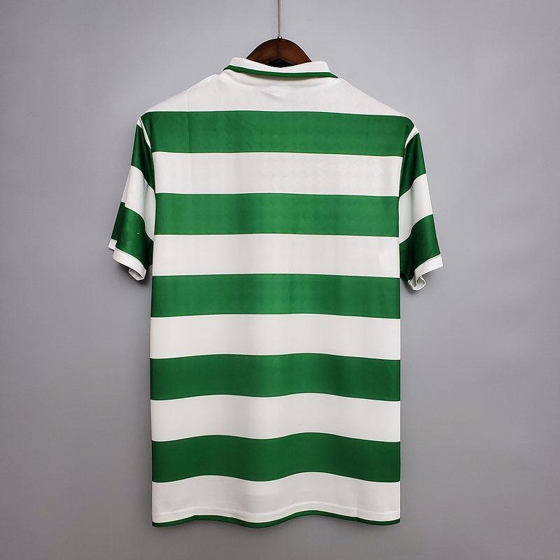 Camiseta Celtic Retro 1987/1989 - Verde/Blanco