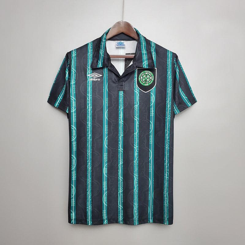 Camiseta Celtic Retro 1992/1993 - Negro/Verde