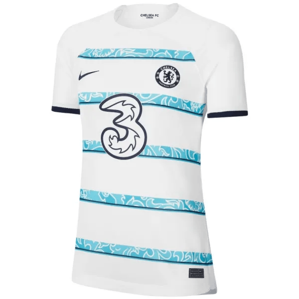 Camiseta Chelsea Away 22/23 S/N - Hincha Femenina - Blanco