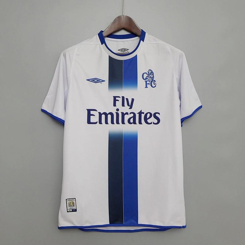 Camiseta Chelsea Retro 2003/2005 - Azul/Blanco