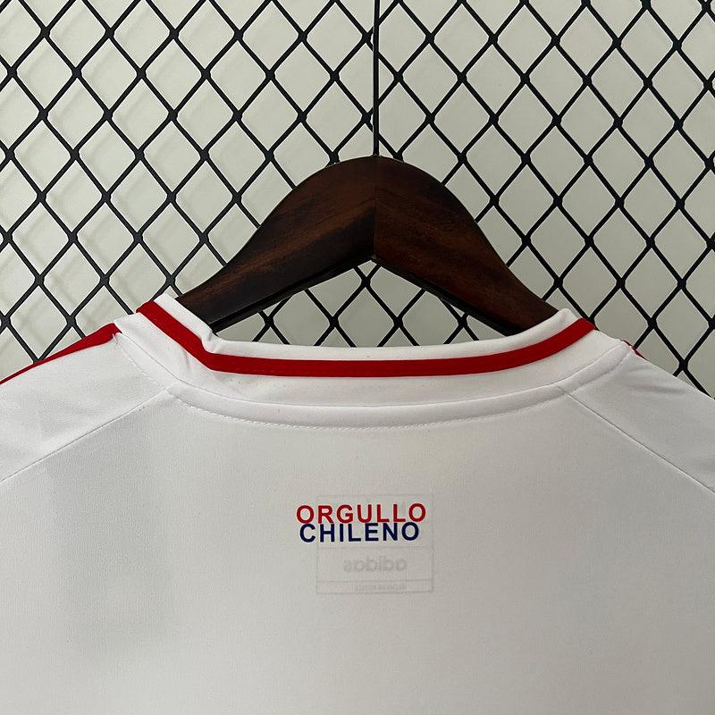 Camiseta Chile Away 24/25  - Blanco