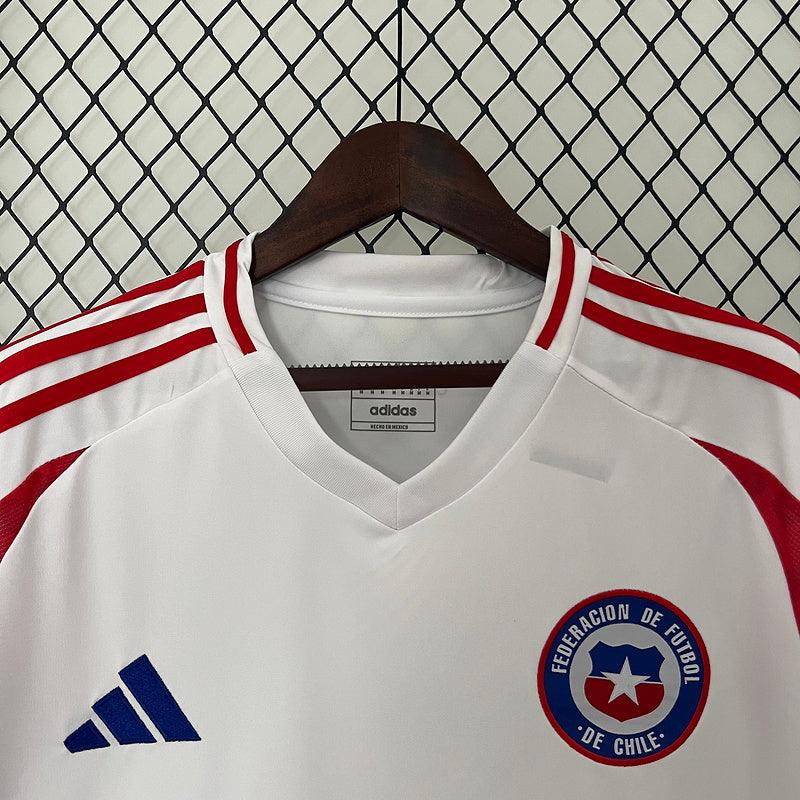 Camiseta Chile Away 24/25  - Blanco