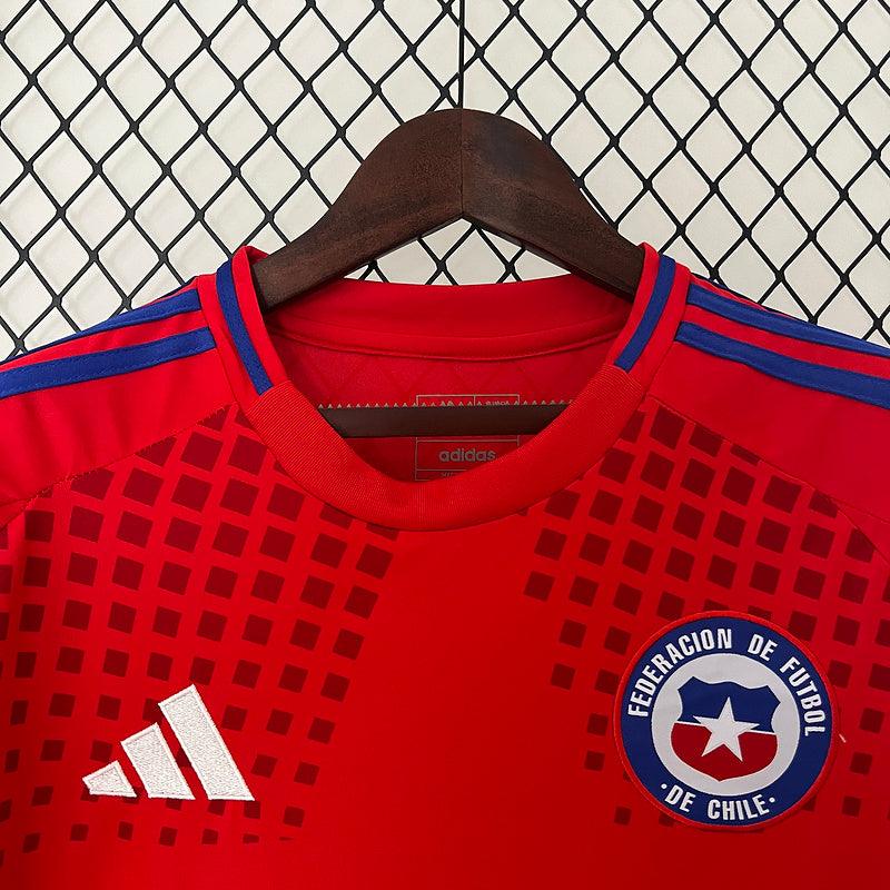 Camiseta Chile Home 24/25 - Rojo