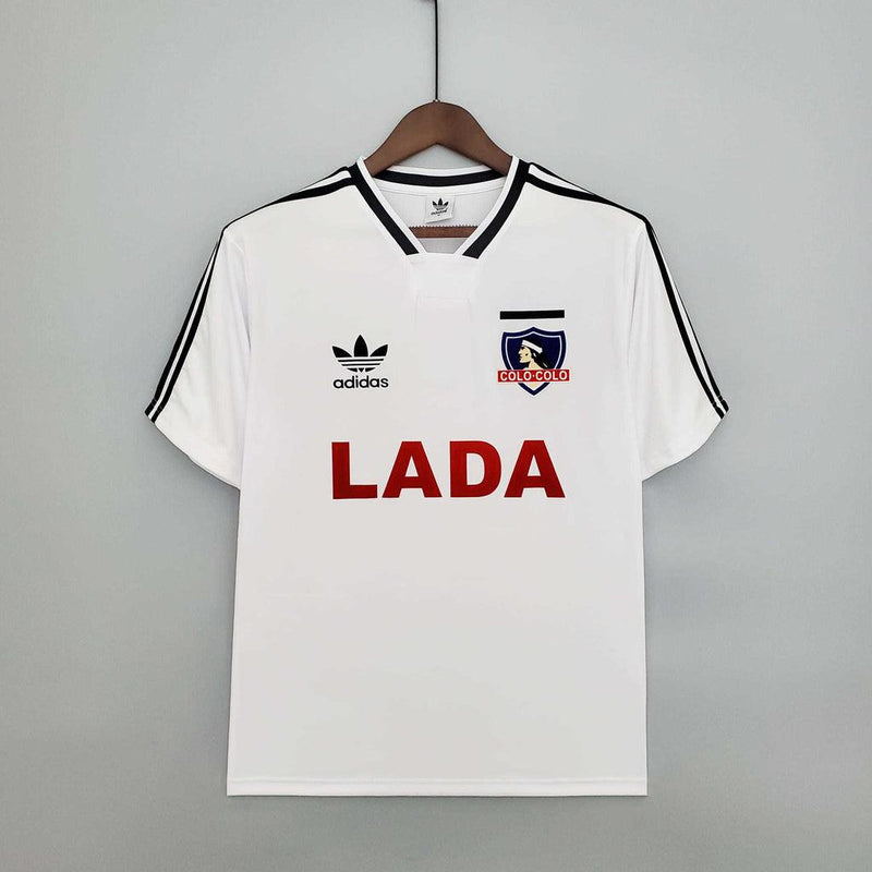 Camiseta Colo-Colo Retro 1991 - Blanco