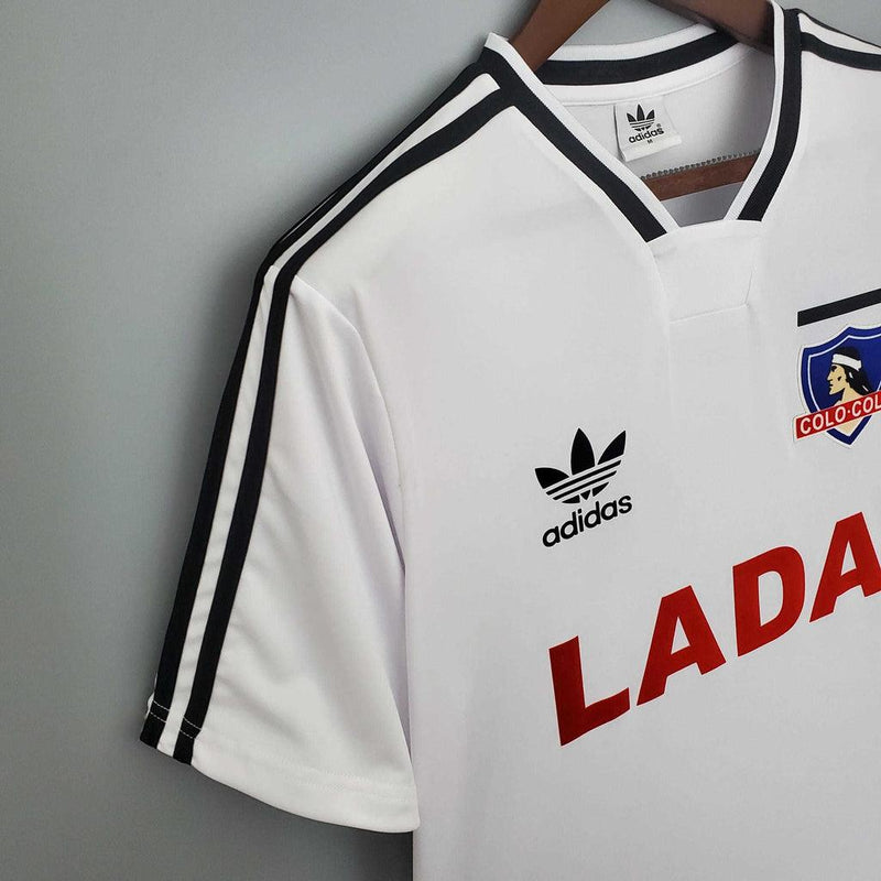 Camiseta Colo-Colo Retro 1991 - Blanco