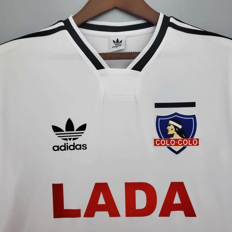 Camiseta Colo-Colo Retro 1991 - Blanco