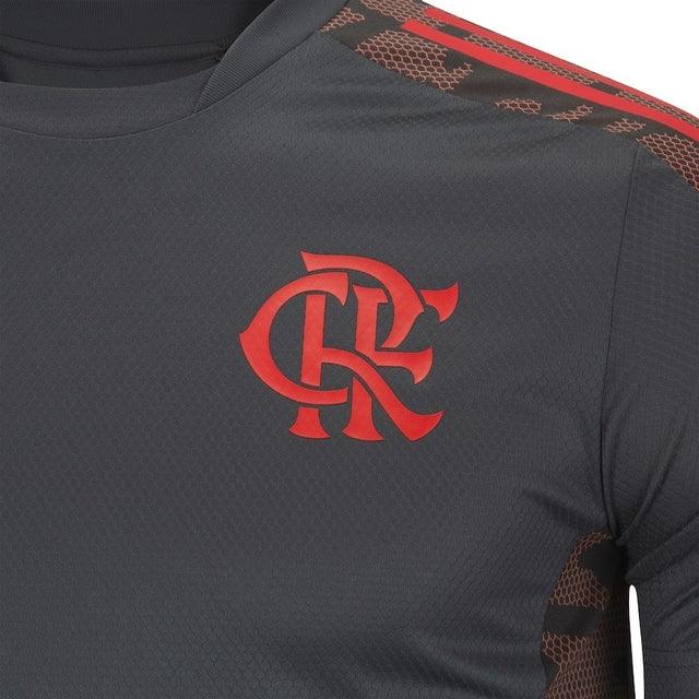 Camisa de Entrenamiento Flamengo 21/22 Adidas - Gris