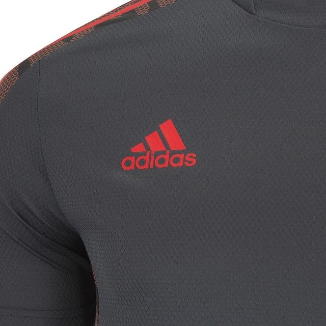 Camisa de Entrenamiento Flamengo 21/22 Adidas - Gris