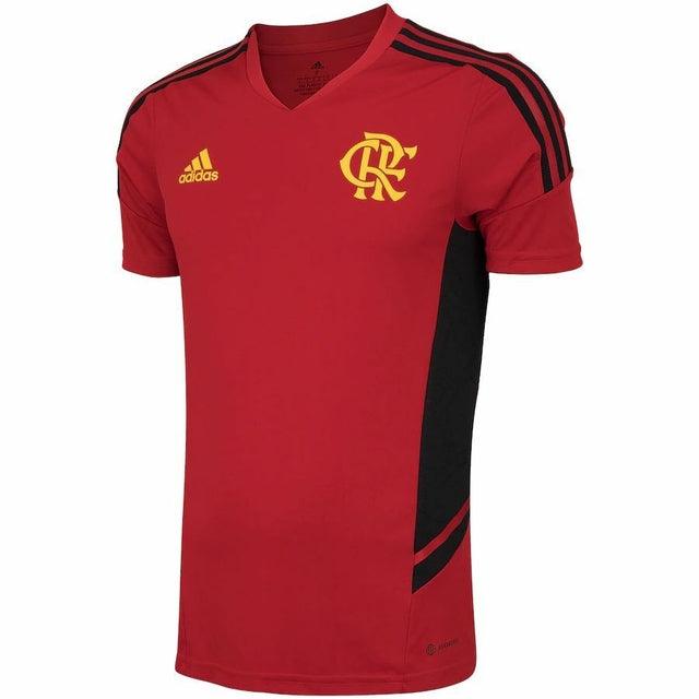 Camisa de Entrenamiento Flamengo 22/23 Adidas - Rojo