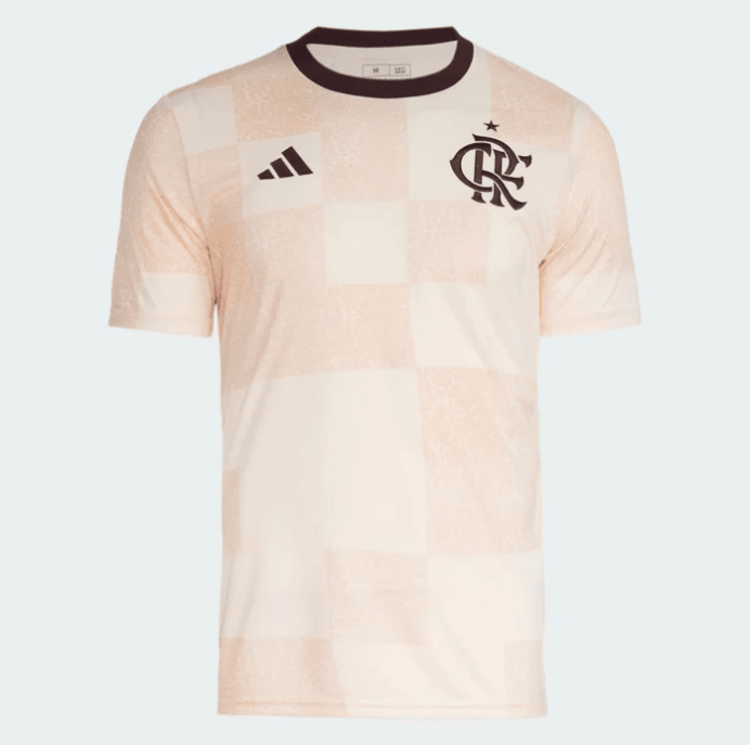 Camiseta de Entrenamiento Flamengo 24/25 - Beige / Hombre