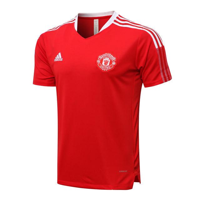 Camisa de Entrenamiento Manchester United 21/22 Adidas - Rojo