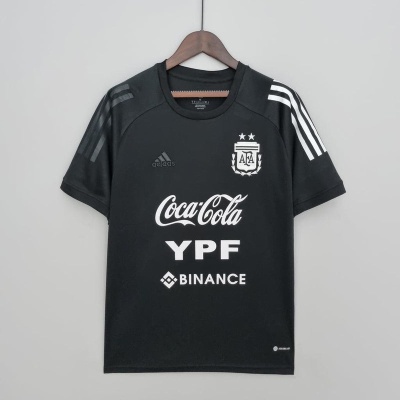 Camisa de Entrenamiento Seleccion Argentina 2022 Adidas - Negro