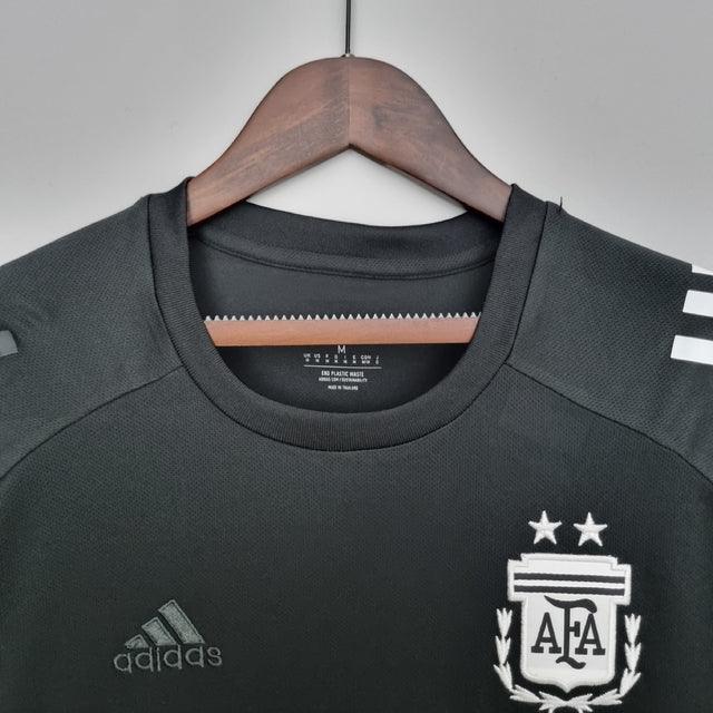 Camisa de Entrenamiento Seleccion Argentina 2022 Adidas - Negro