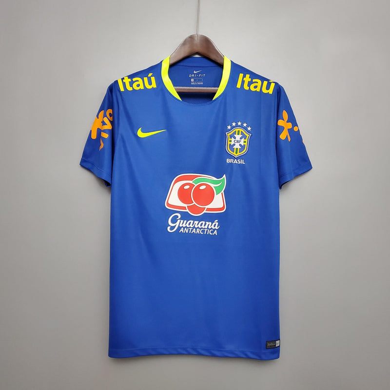 Camisa de Entrenamiento Seleccion Brasil Nike - Azul Oscuro