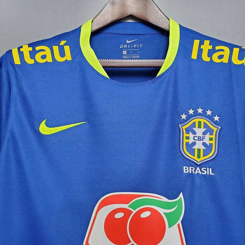 Camisa de Entrenamiento Seleccion Brasil Nike - Azul Oscuro