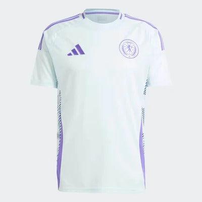 Camisa Escócia Away 24/25 s/n° Hincha Adidas Masculino - Azul claro