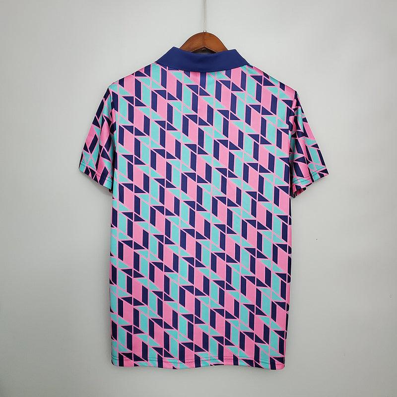 Camiseta Selección Escocia Retro 1988/1989 - Rosa