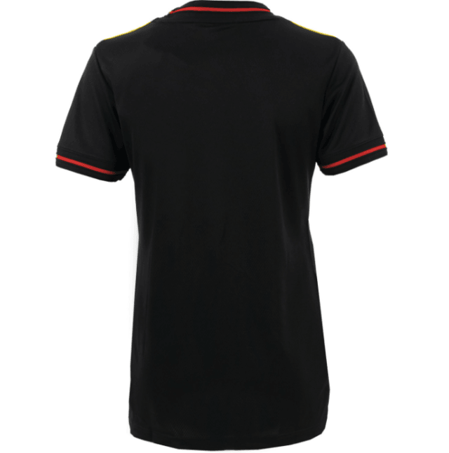 Camisa Femenina Bélgica 22/23 Adidas - Negro