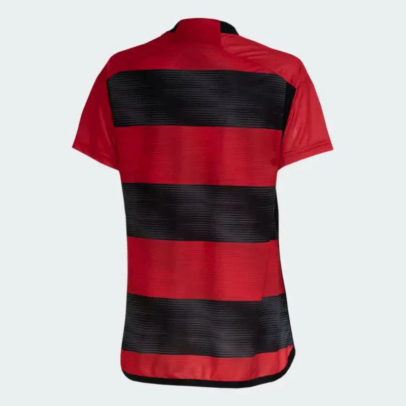 Camisa Femenina Flamengo 23/24 Adidas - Rubro Negro