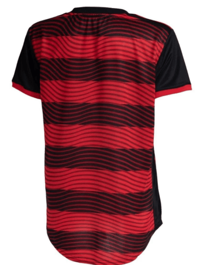 Camisa Femenina Flamengo I 22/23 Adidas - Rubro Negro