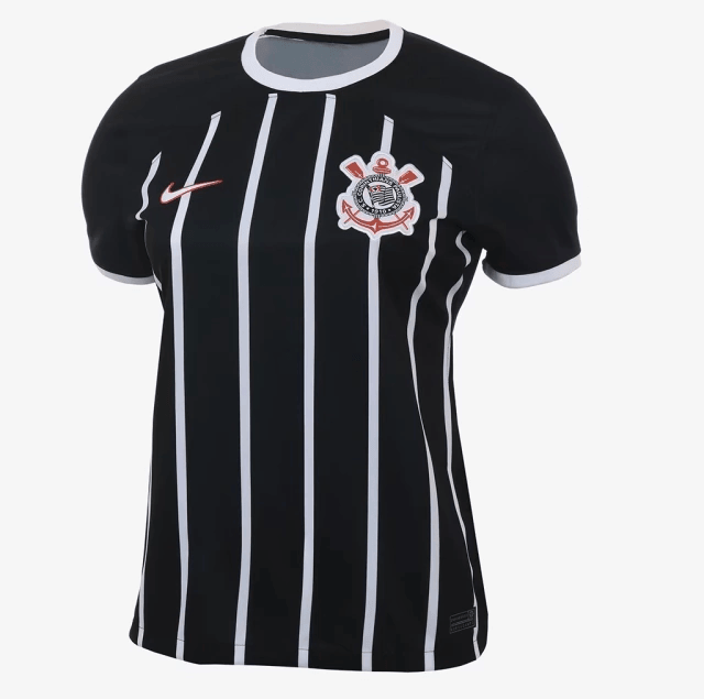 Camisa Femenina Corinthians 23/24 - Negro