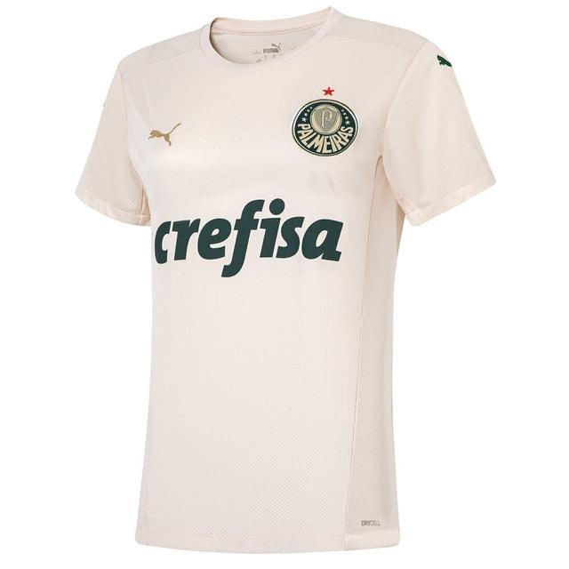 Camisa Femenina Palmeiras 21/22 Puma - Beige