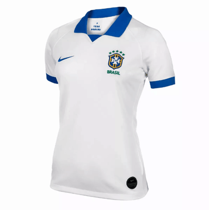 Camisa Femenina Seleccion Brasil 21/22 Nike - Blanco