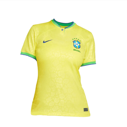 Camisa Femenina Seleccion Brasil I 22/23 Nike - Amarillo