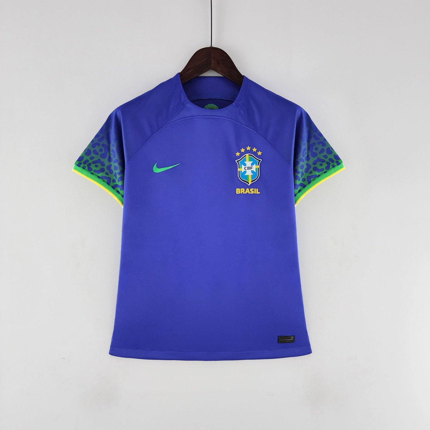 Camisa Femenina Seleccion Brasil II 22/23 Nike - Azul