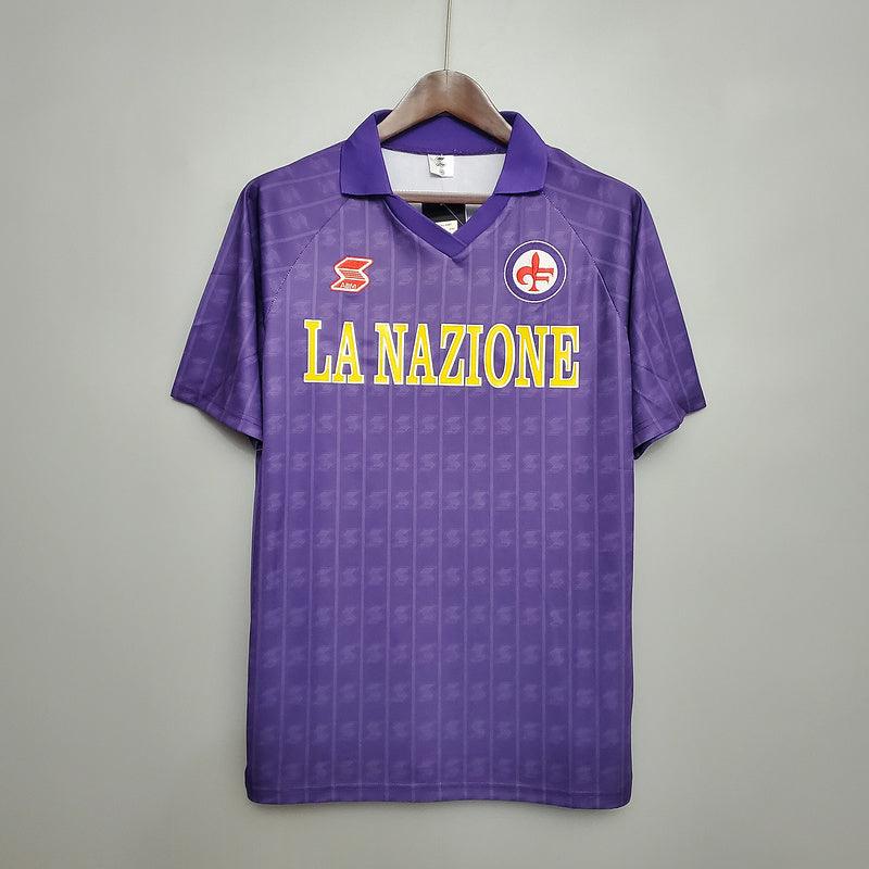 Camiseta Fiorentina Retro 1989/1990 - Morado