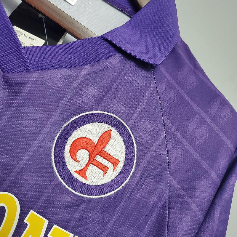 Camiseta Fiorentina Retro 1989/1990 - Morado