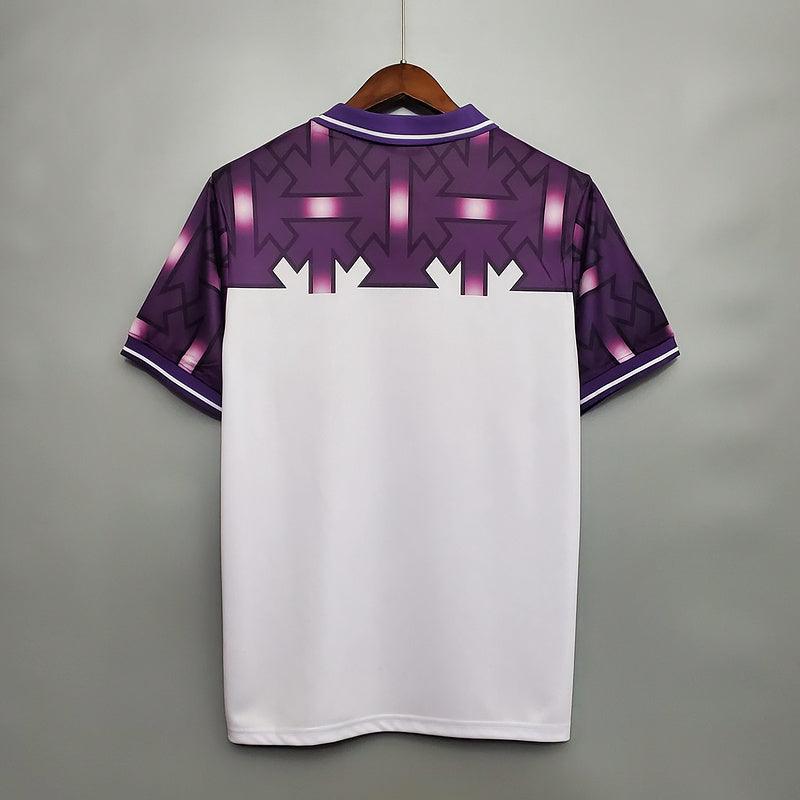 Camiseta Fiorentina Retro 1992/1993 - Blanco/Morado