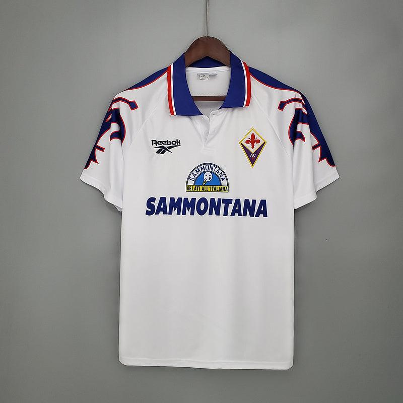 Camiseta Fiorentina Retro 1995/1996 - Blanco