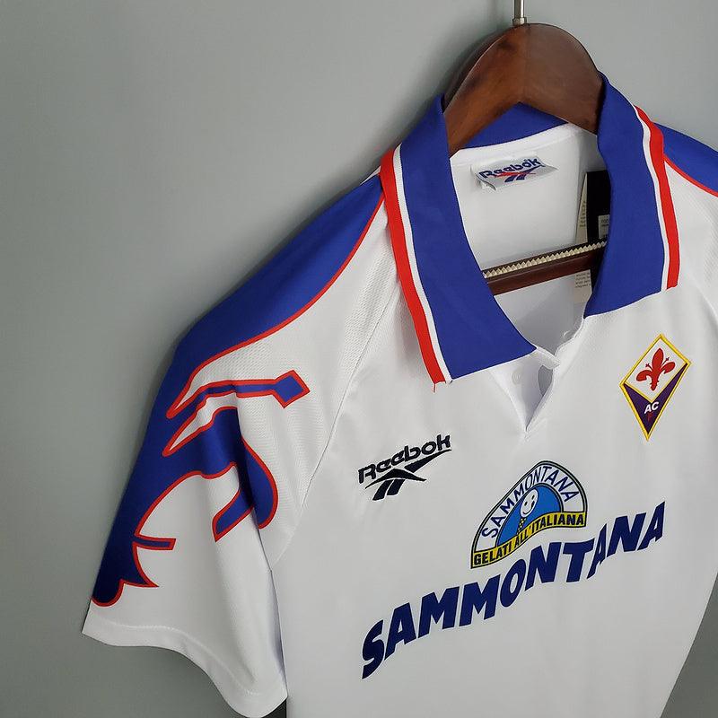 Camiseta Fiorentina Retro 1995/1996 - Blanco