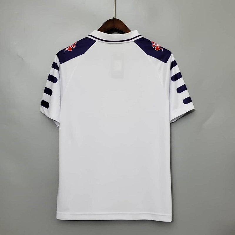 Camiseta Fiorentina Retro 1998 - Blanco