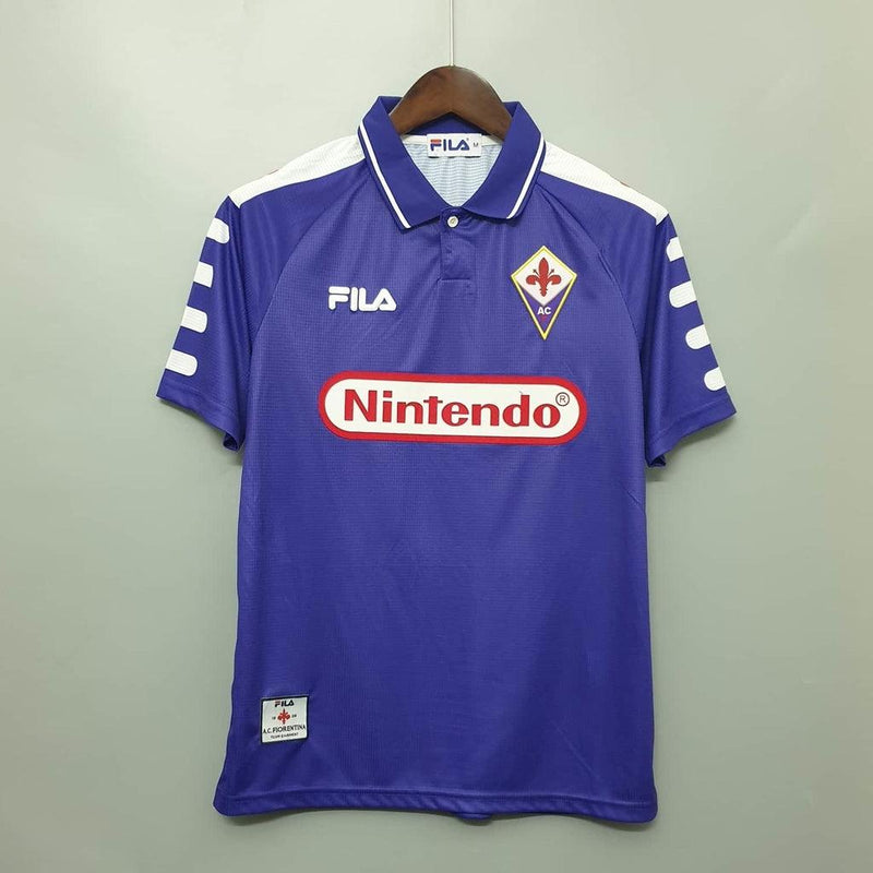 Camiseta Fiorentina Retro 1998 - Morado