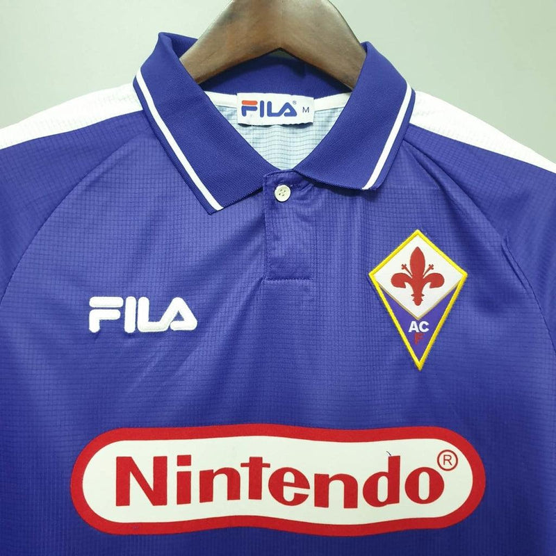 Camiseta Fiorentina Retro 1998 - Morado