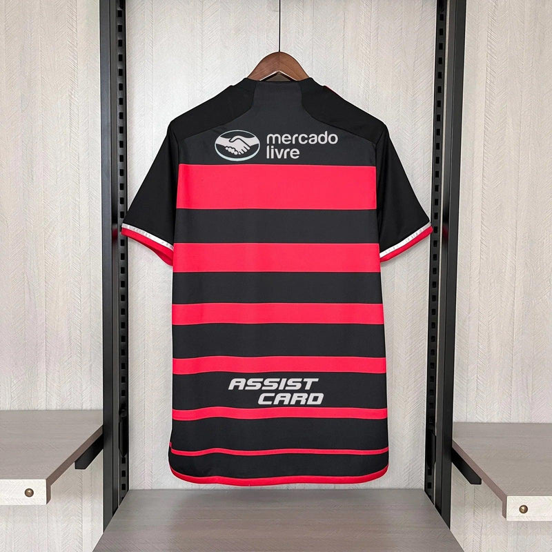 Camiseta Flamengo 24/25 - Rojo/Negro - Hombre