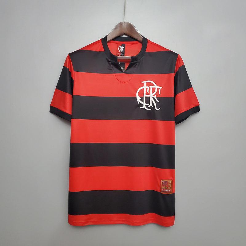 Camiseta Flamengo Retro 1978/1979 - Rojo/Negro