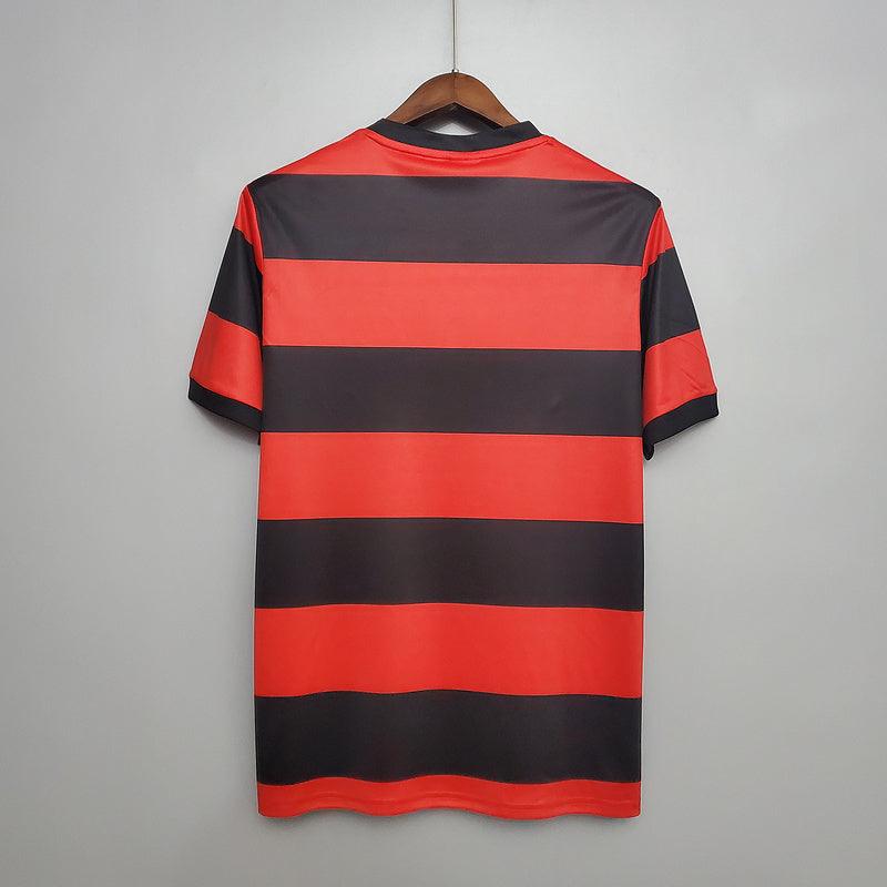 Camiseta Flamengo Retro 1978/1979 - Rojo/Negro