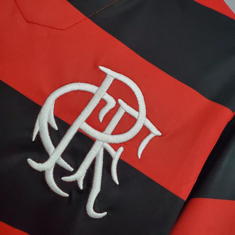 Camiseta Flamengo Retro 1978/1979 - Rojo/Negro