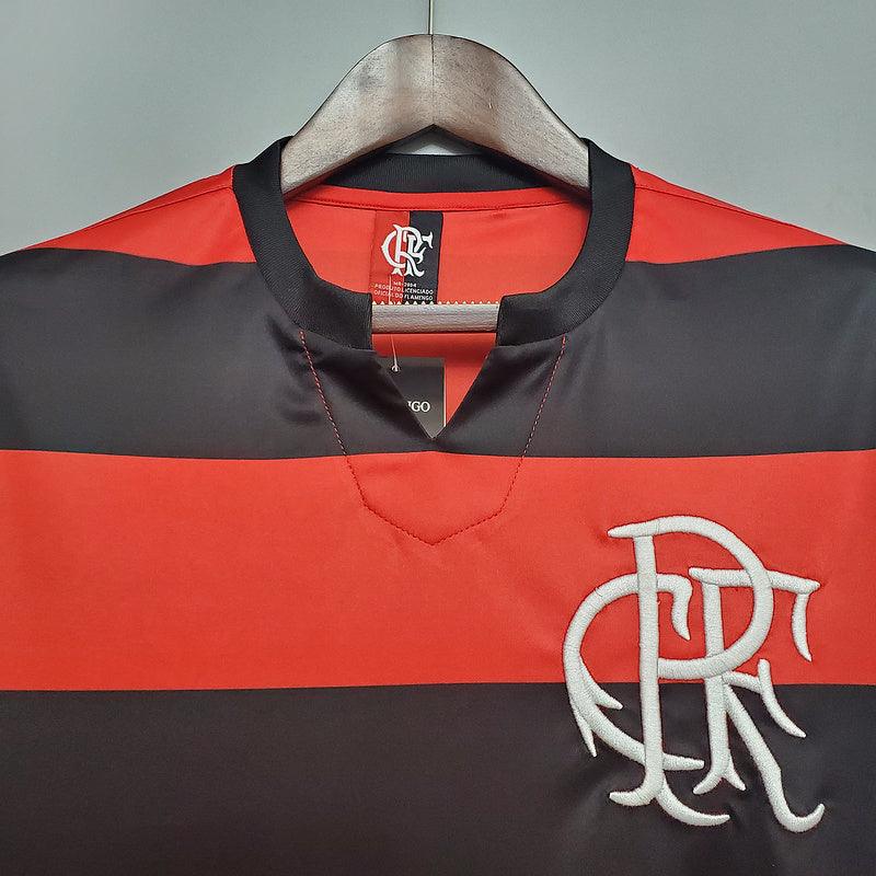 Camiseta Flamengo Retro 1978/1979 - Rojo/Negro