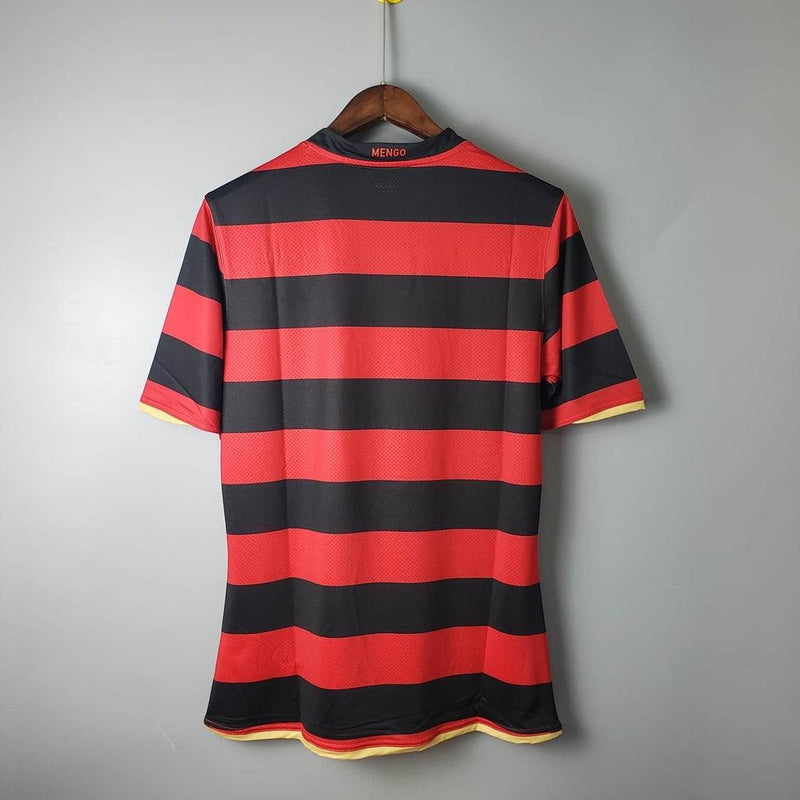 Camiseta Flamengo Retro 2009 - Rojo/Negro