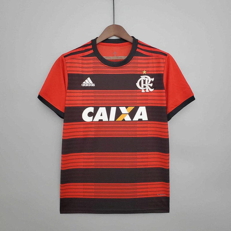 Camiseta Flamengo Retro 2018/2019 - Rojo/Negro