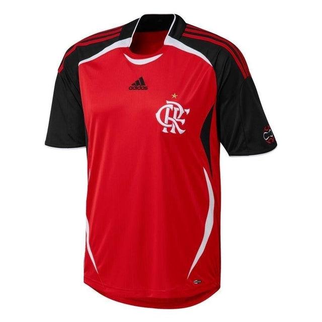 Camisa Flamengo Teamgeist 21/22 Adidas - Rojo e Negro