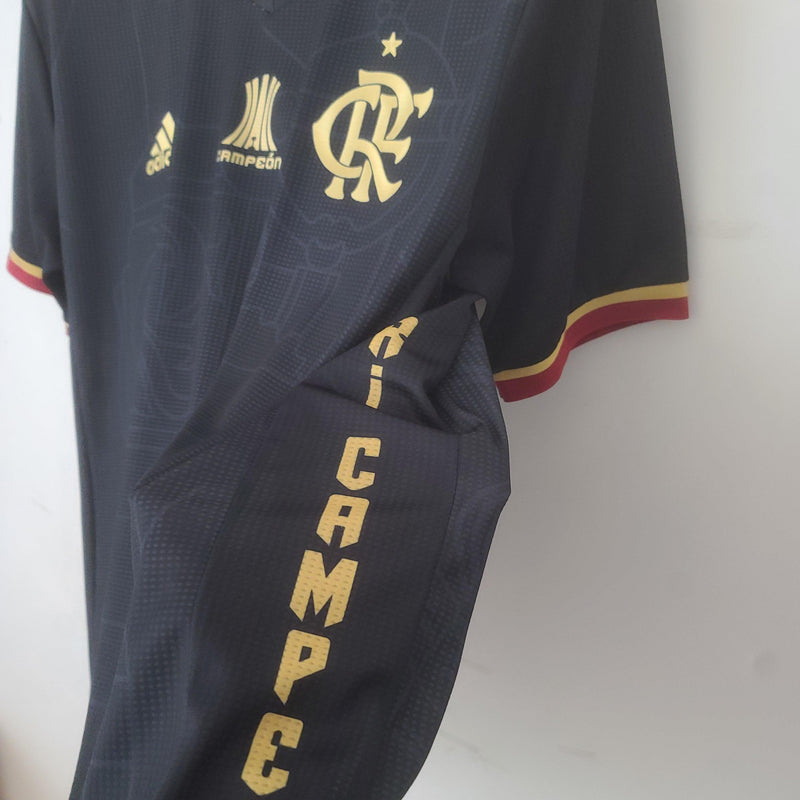 Camisa Flamengo [Tri Campeão] 23/24 Adidas - Negro