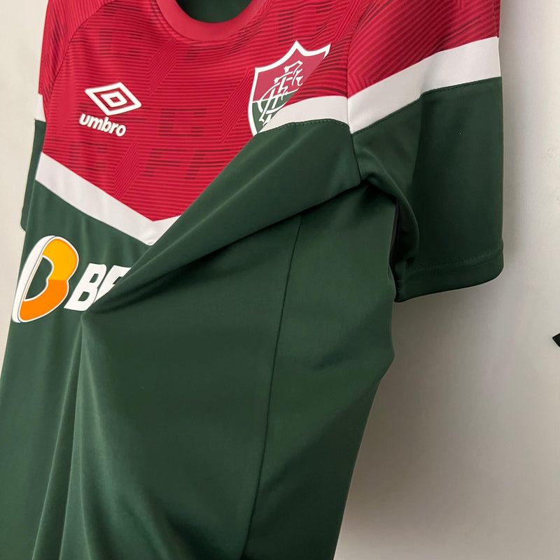 Camisa Fluminense 23/24 Umbro - Bordô e Verde