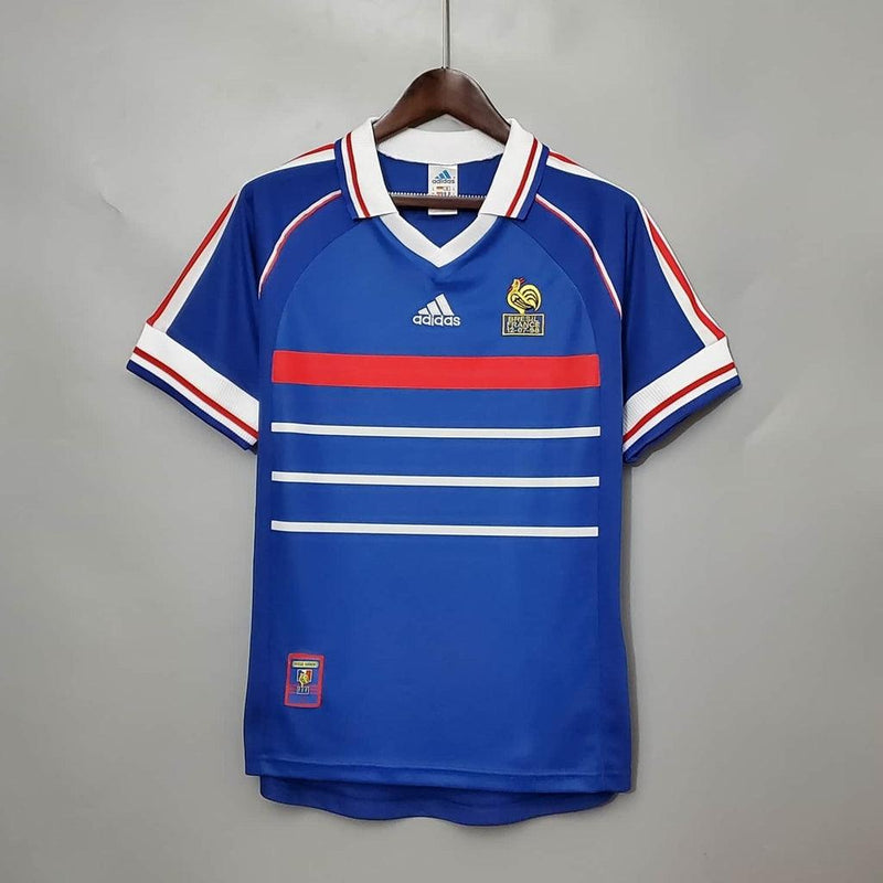 Camiseta Selección Francia Retro 1998 - Azul