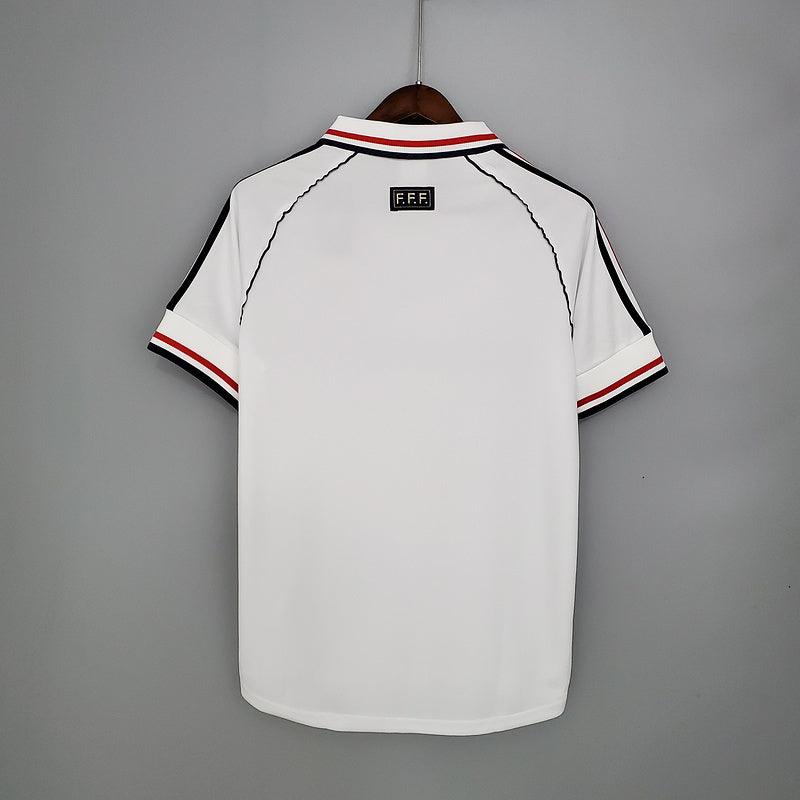 Camiseta Selección Francia Retro 1998 - Blanco