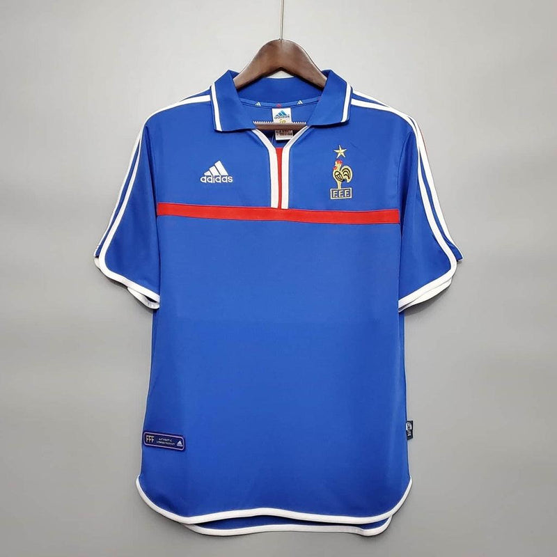 Camiseta Selección Francia Retro 2000 - Azul